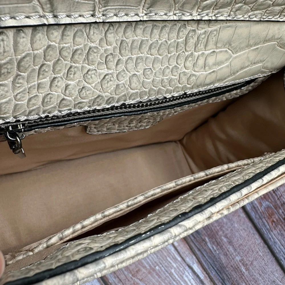 BCBG | Croc Embossed Crossbody Bag NWOT